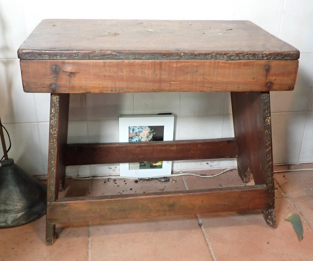 Bench: Approx 14 1/2" x 24" x 21" tall. NO SHIPPING, Pick up after 1pm Only !