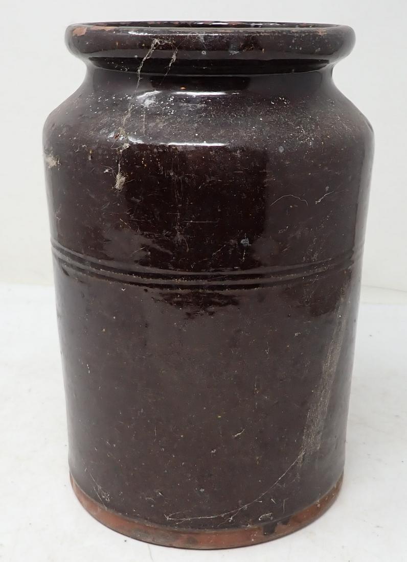 Redware Preserve Jar (1 of 6)
