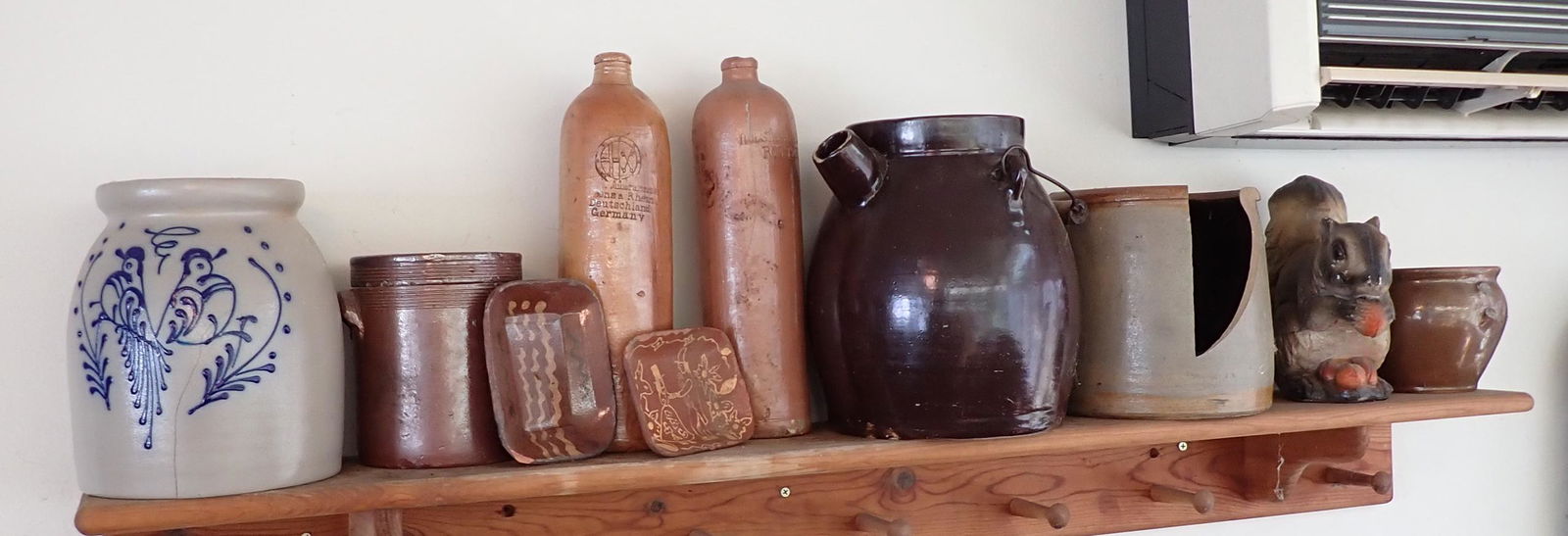 Damaged Pottery Stoneware Redware & Misc (1 of 4)