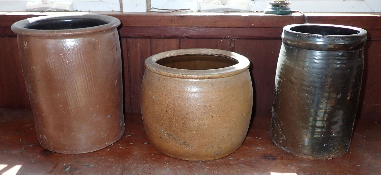 3 Stoneware Crocks (1 of 4)