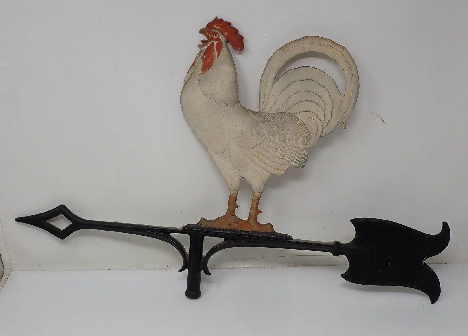 Cast Aluminum Rooster Weathervane (1 of 1)