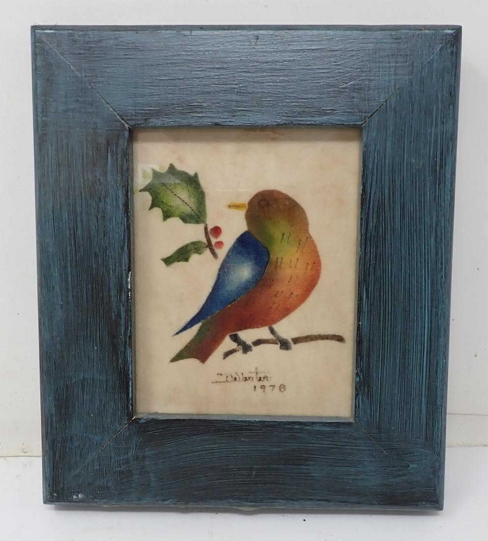 1978 Signed Bird Watercolor (1 of 3)