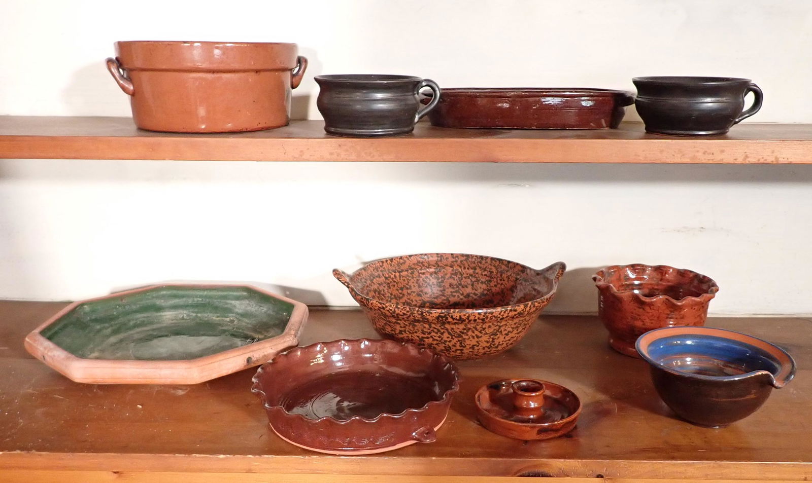 Misc Redware Pottery incl Dorothy Long (1 of 4)