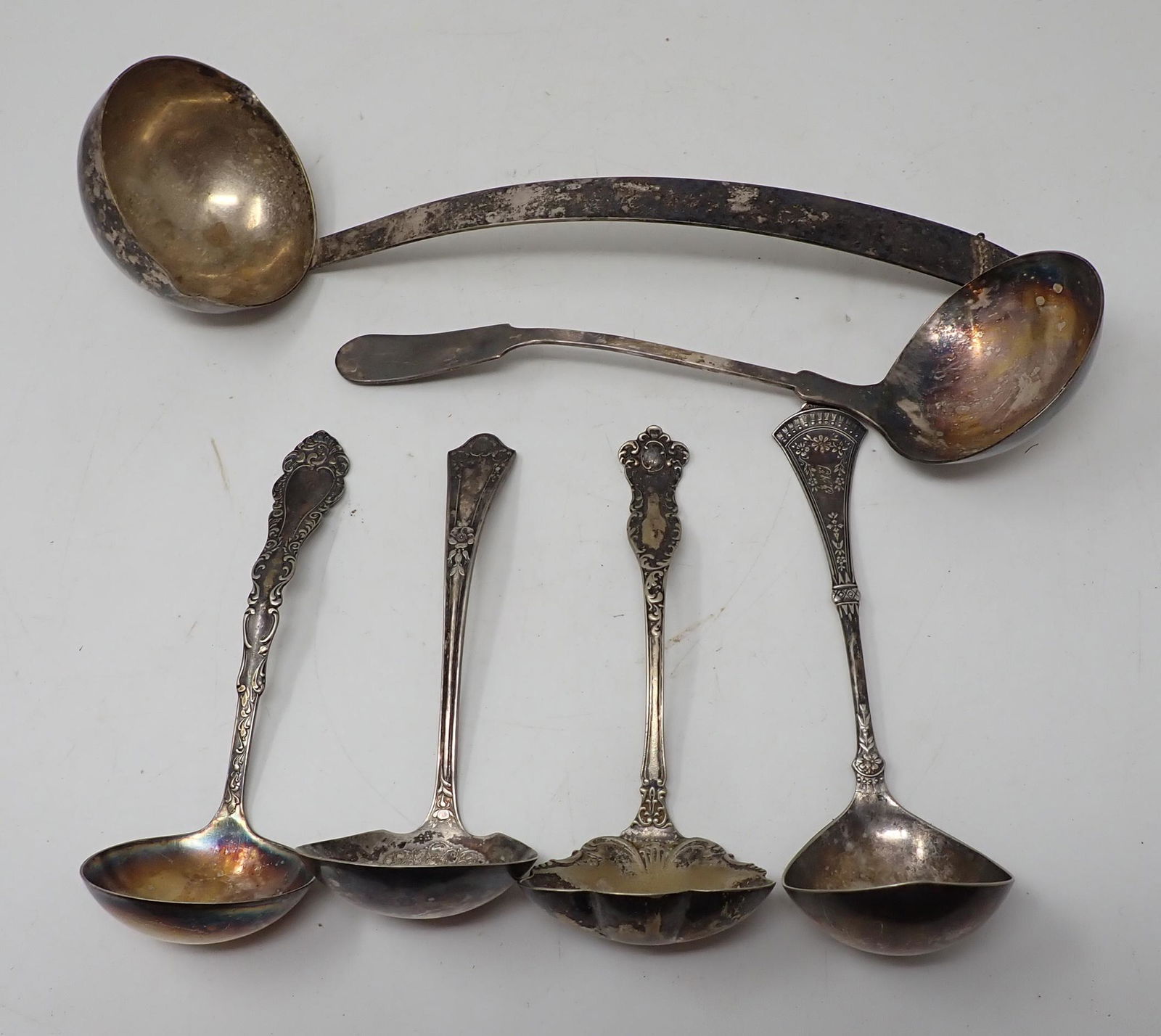 Silverplate Serving Spoons & Ladles (1 of 3)