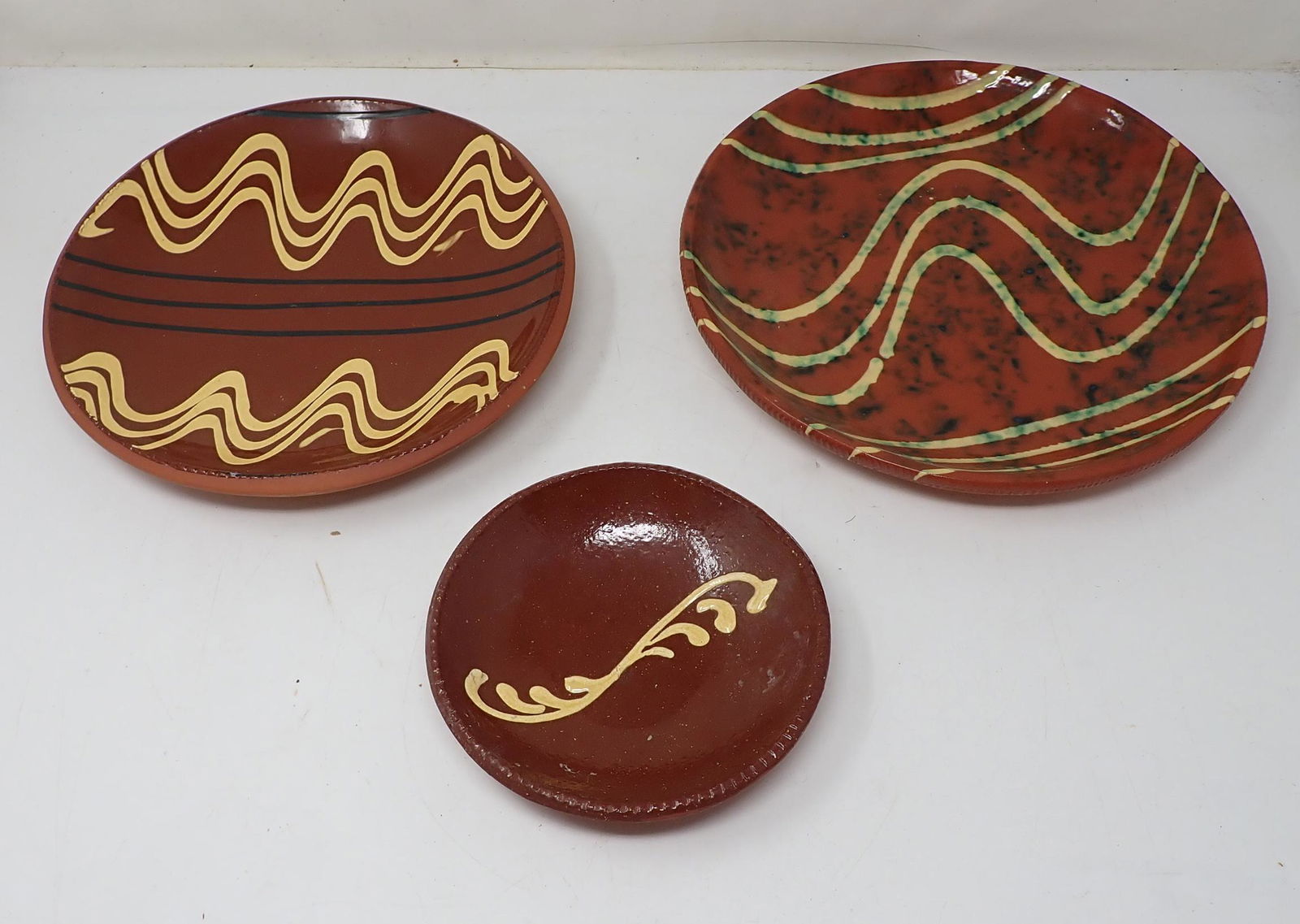 Redware Plates incl MEL Oxford (1 of 4)