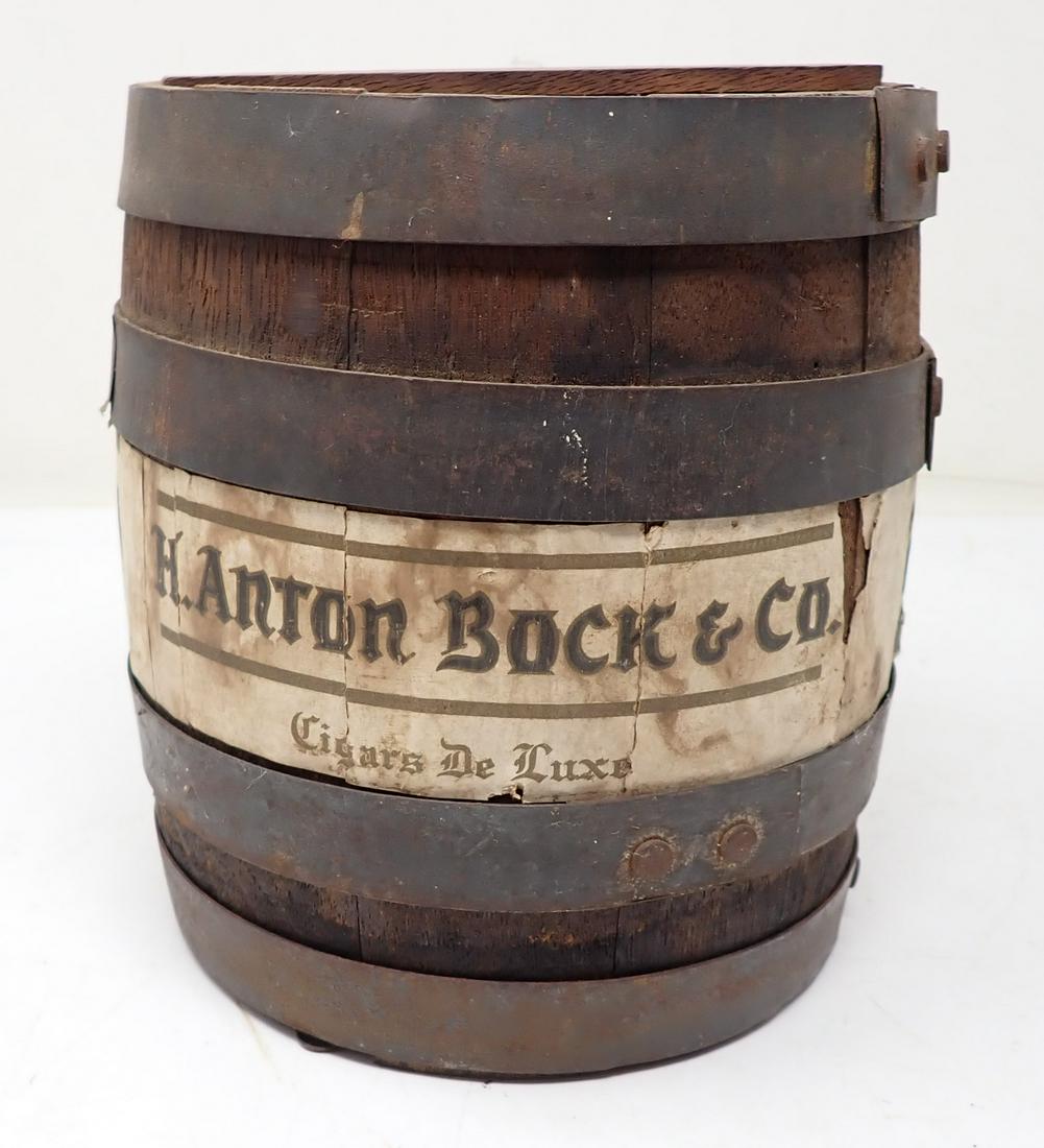 Anton Bock Wooden Cigar Keg - 4