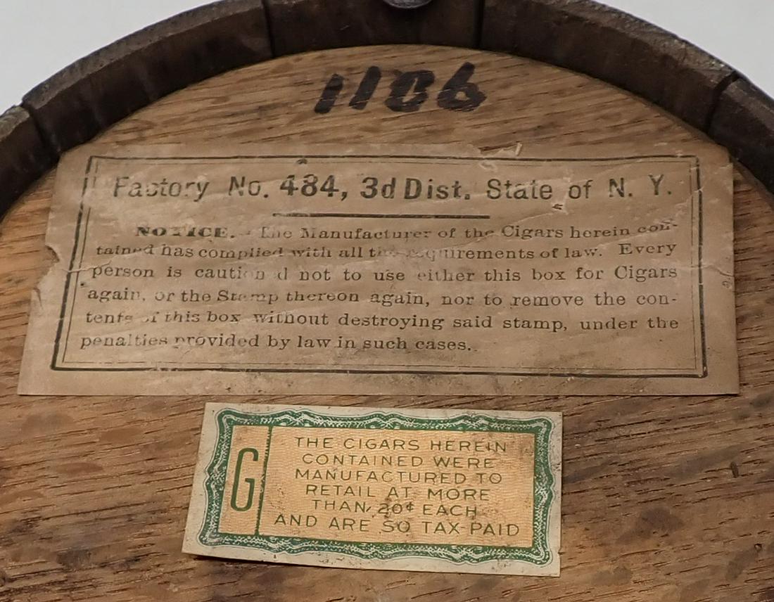 Anton Bock Wooden Cigar Keg - 6