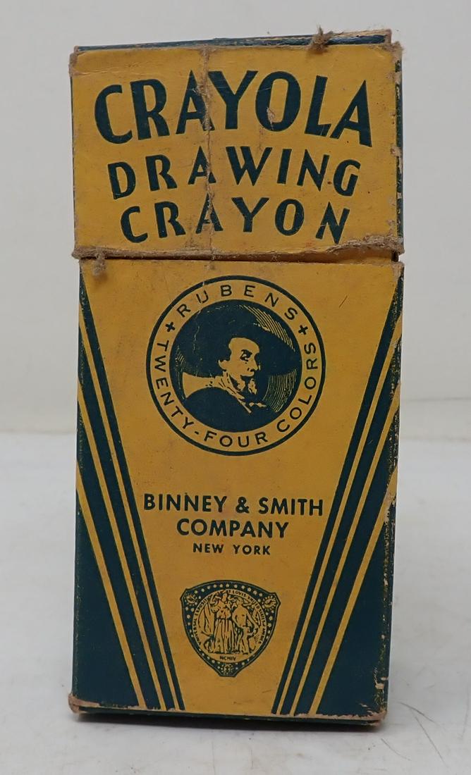 Vintage Crayola Drawing Crayons Box (1 of 3)