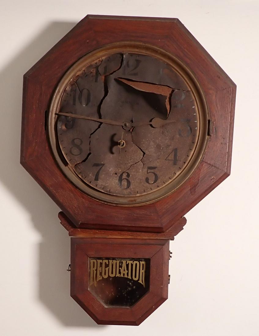 Ingraham Regulator Wall Clock (1 of 4)
