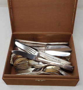 Oneida Community Service Plate Flatware: Getting all pictured