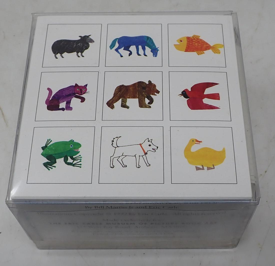 1992 Eric Carle Tiles: 9 tiles , approx 4 1/2" x 4 1/2"