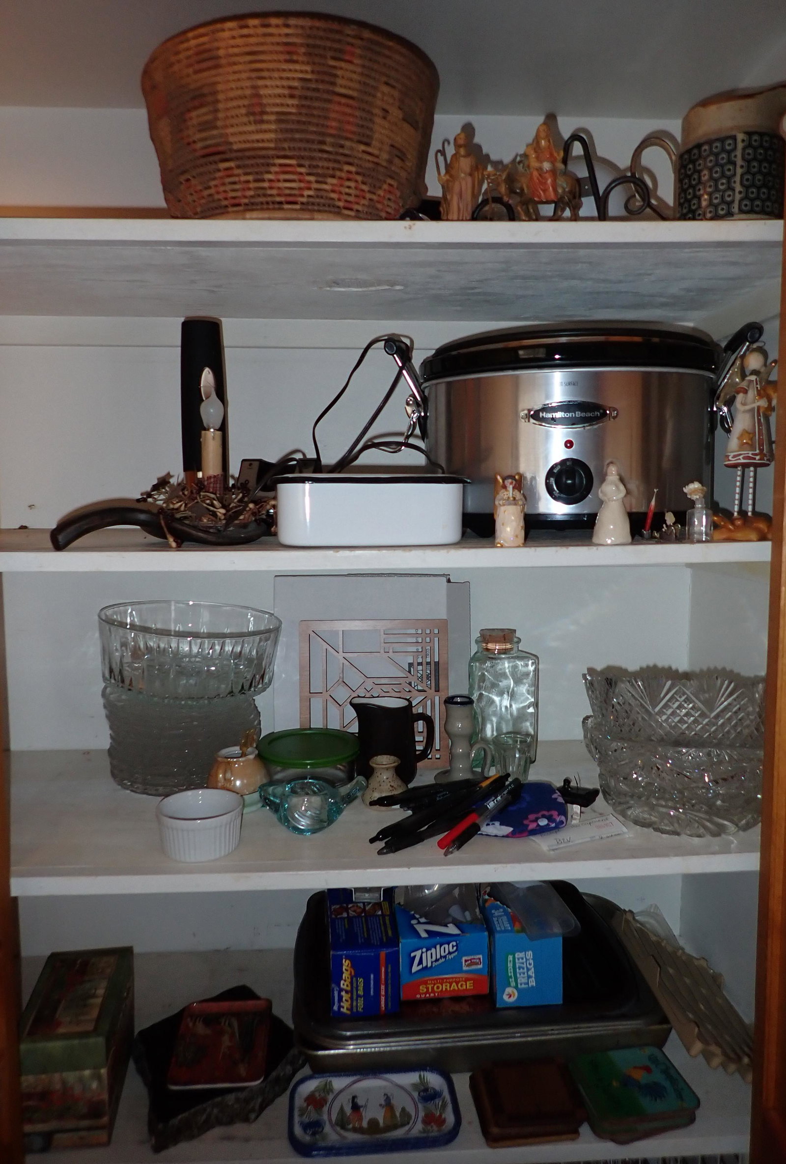 Shelf Contents: Take what you want and leave the rest. NO SHIPPING !