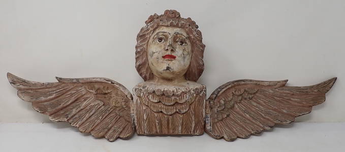 Wooden Angel Carnival Ride Display