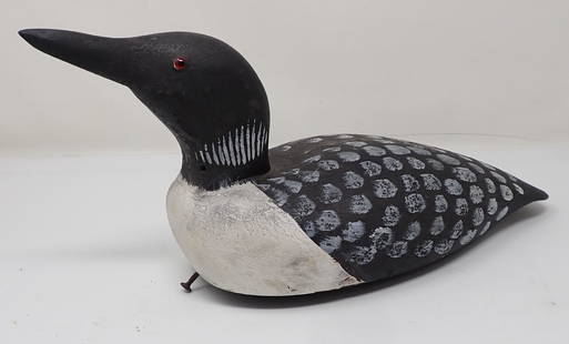 Duck Decoy Signed MMD: Apprx 14" long