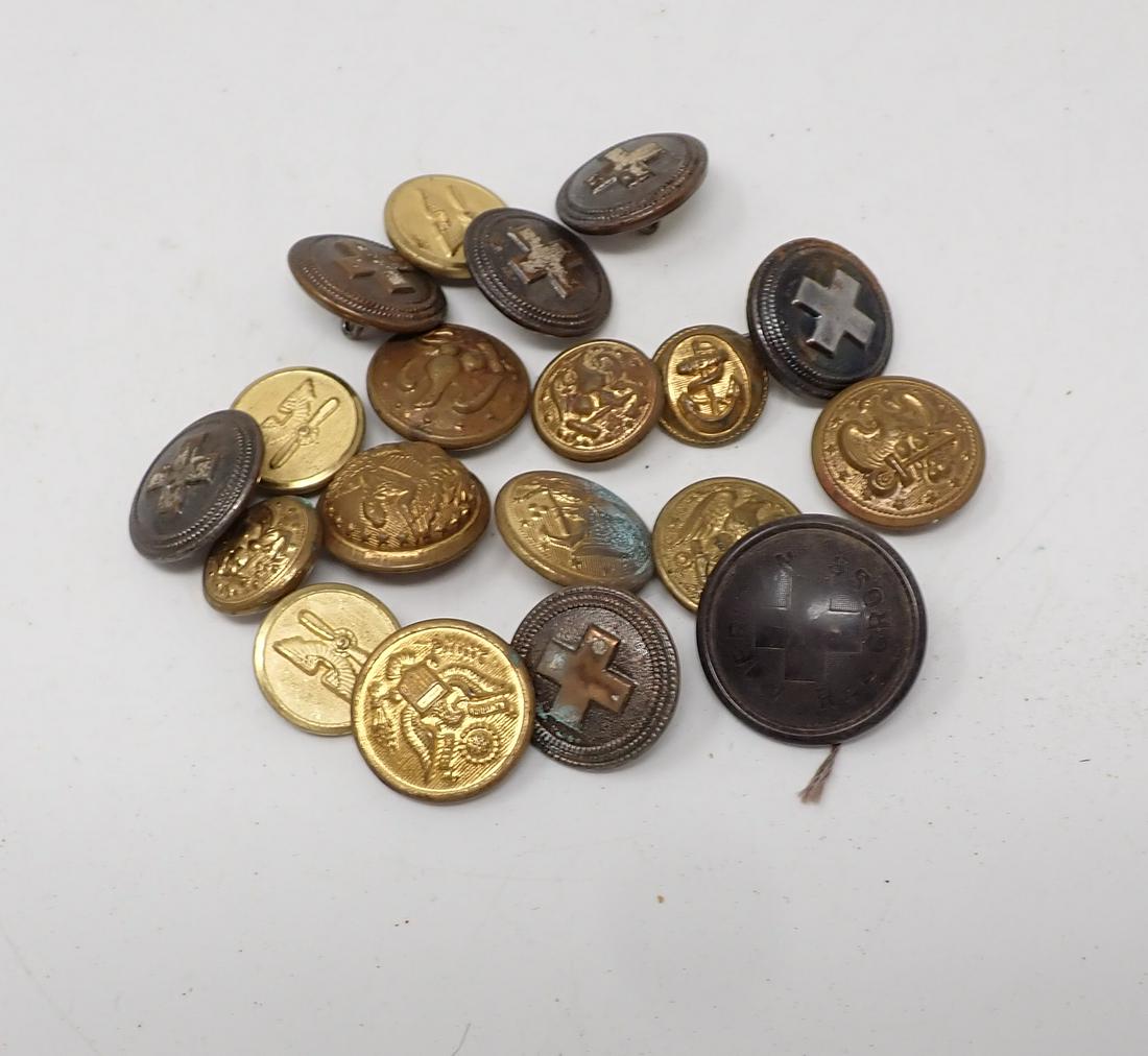 Red Cross Military & Misc Buttons (1 of 4)