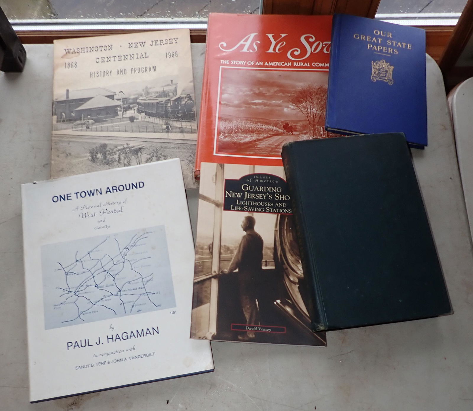 West Portal Hunterdon County NJ & Misc Books (1 of 4)