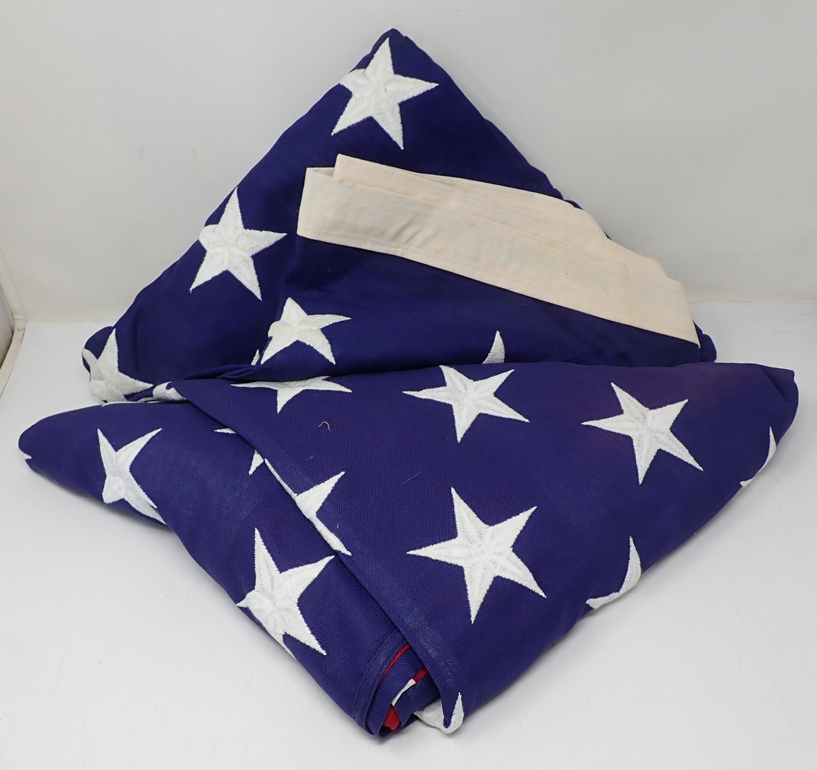 2 American Flags: We did not open to measure them
