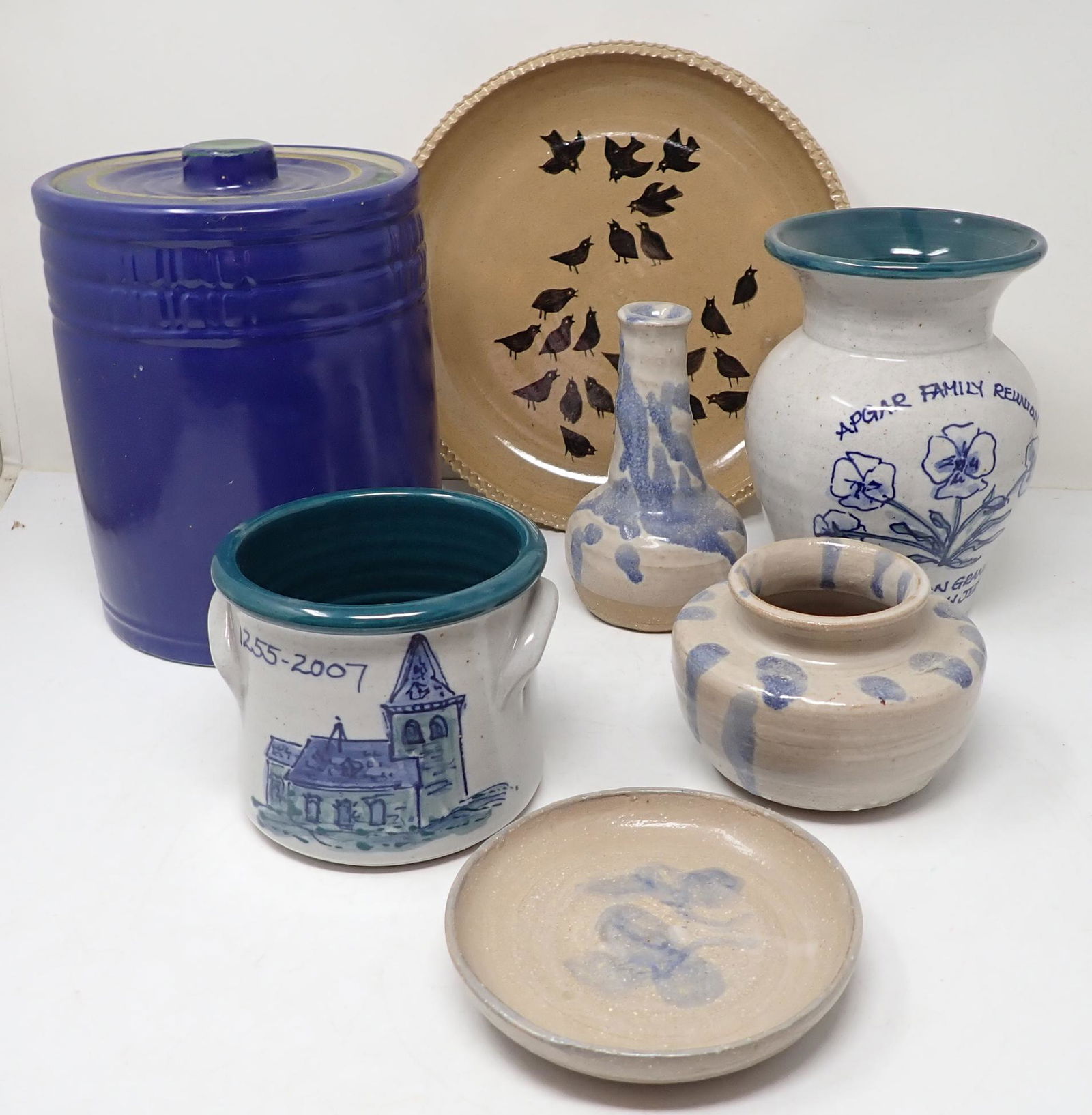 Pottery incl Espenscheid Haytown Lebanon NJ Plate (1 of 3)