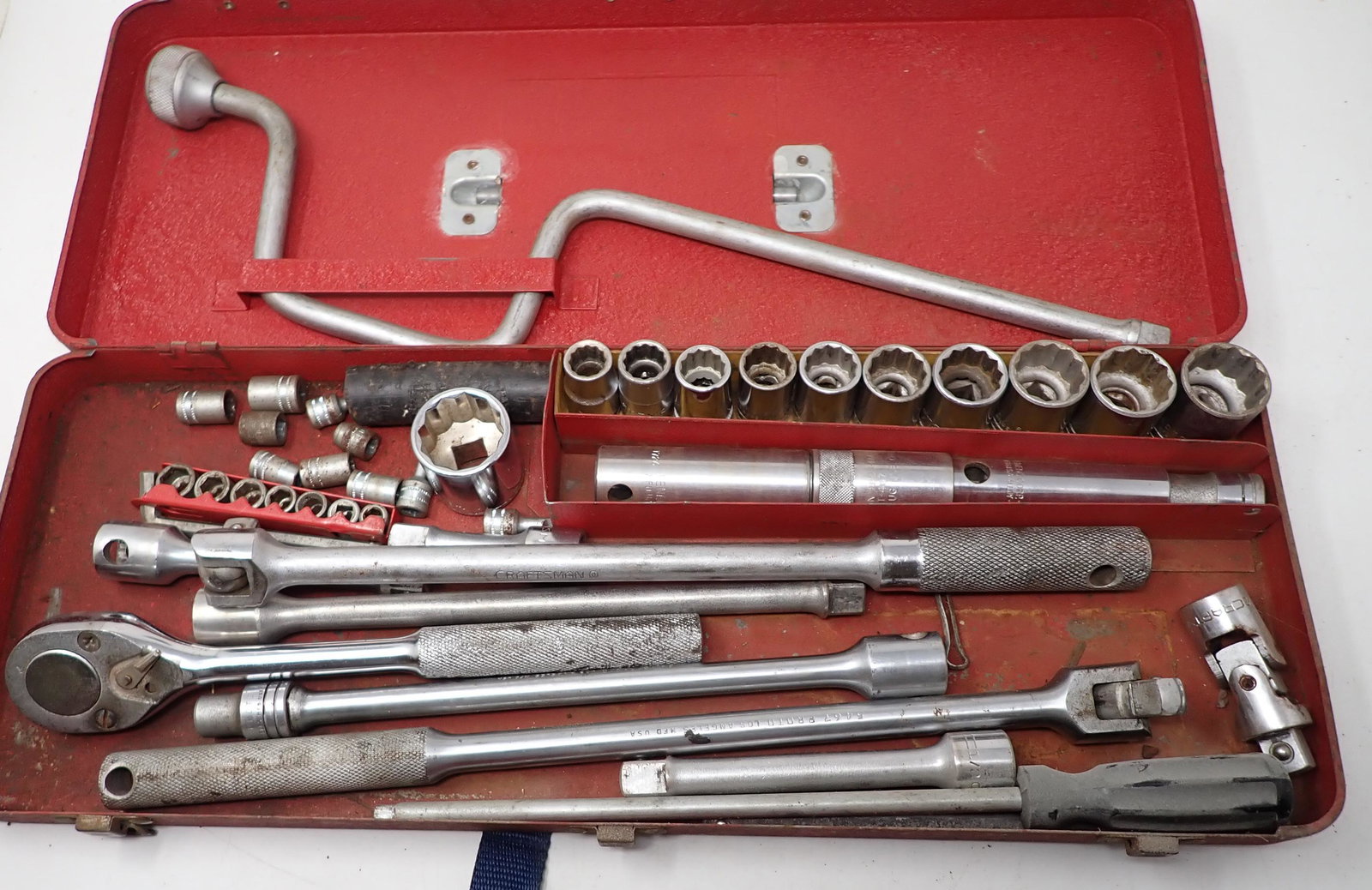 Craftsman & Proto 1/2" & 1/4" Drive Sockets Rachet (1 of 3)