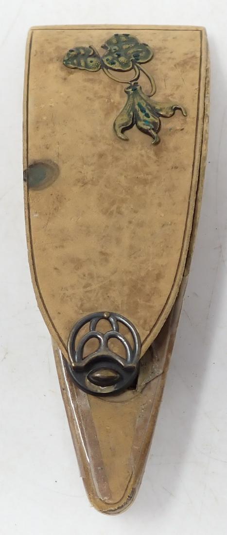 Sewing Scissors w/ Case: Lot includes Asbro, FA Koch , Krusius Scissors. Longest pair is approx 4 1/8"
