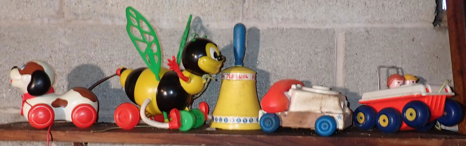 Fisher Price & Misc Pull Toys: Getting all pictured