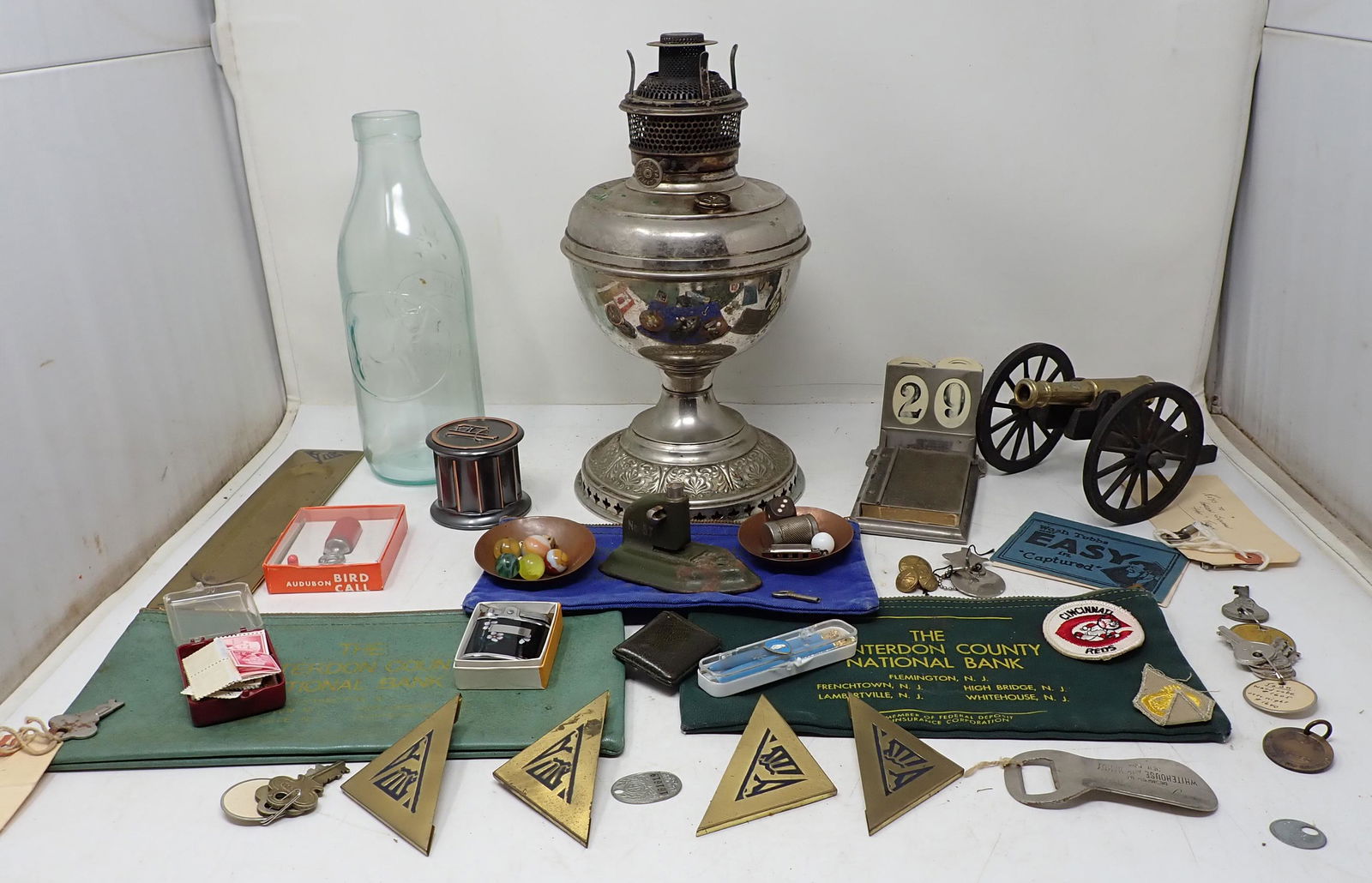 Military Buttons Lighter Bird Call & Misc (1 of 9)