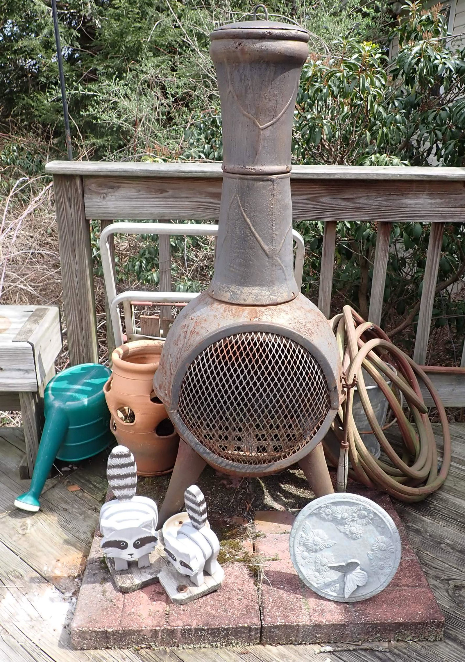 Chimenea Bird Feeders & Misc (1 of 3)