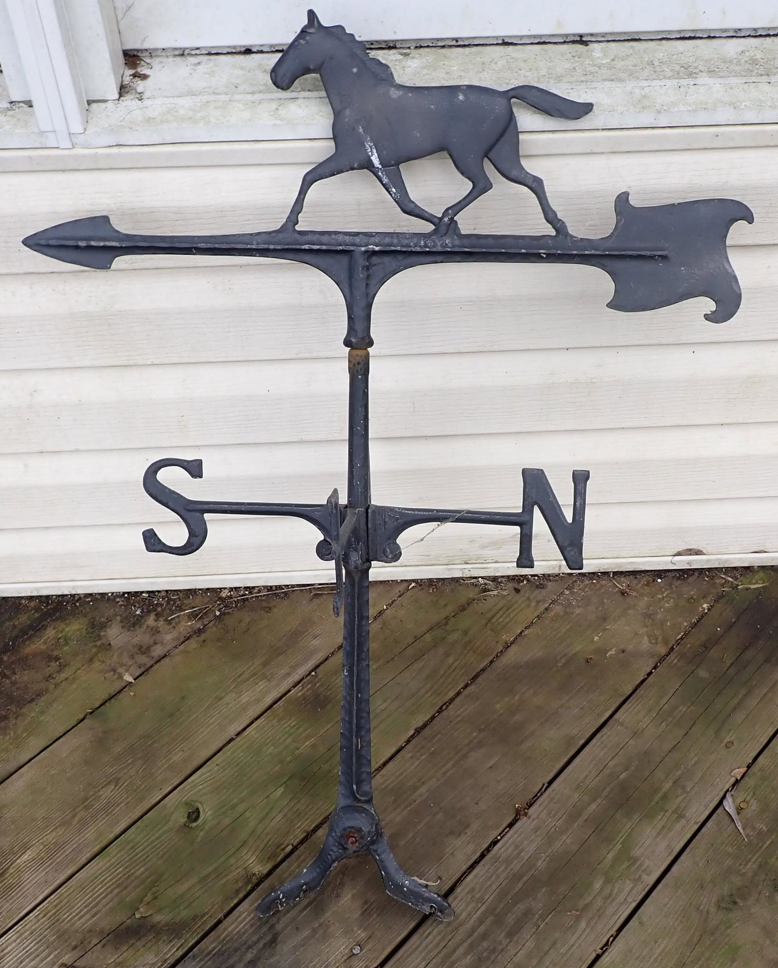 Cast Aliminum Horse Weathervane (1 of 2)