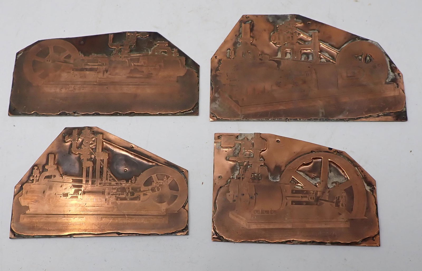 Antique Hit & Miss Engine Printers Plates (1 of 6)