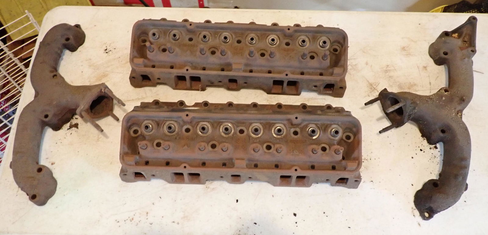 1960's Chevy Small Block Power Pack Heads & Headers (1 of 8)
