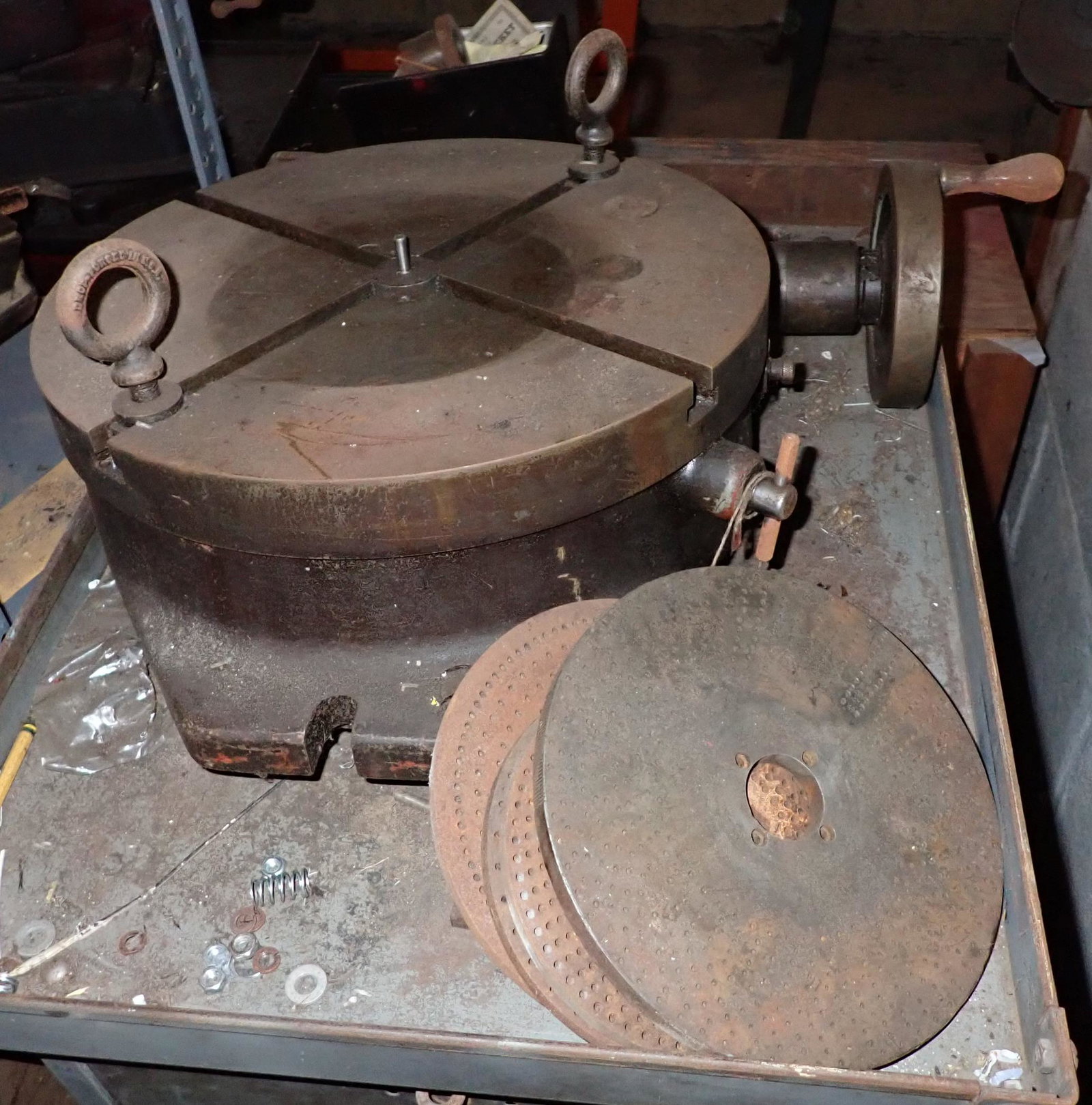 Troyke 15" Rotary Table: NO SHIPPING ! Pick up before 1pm