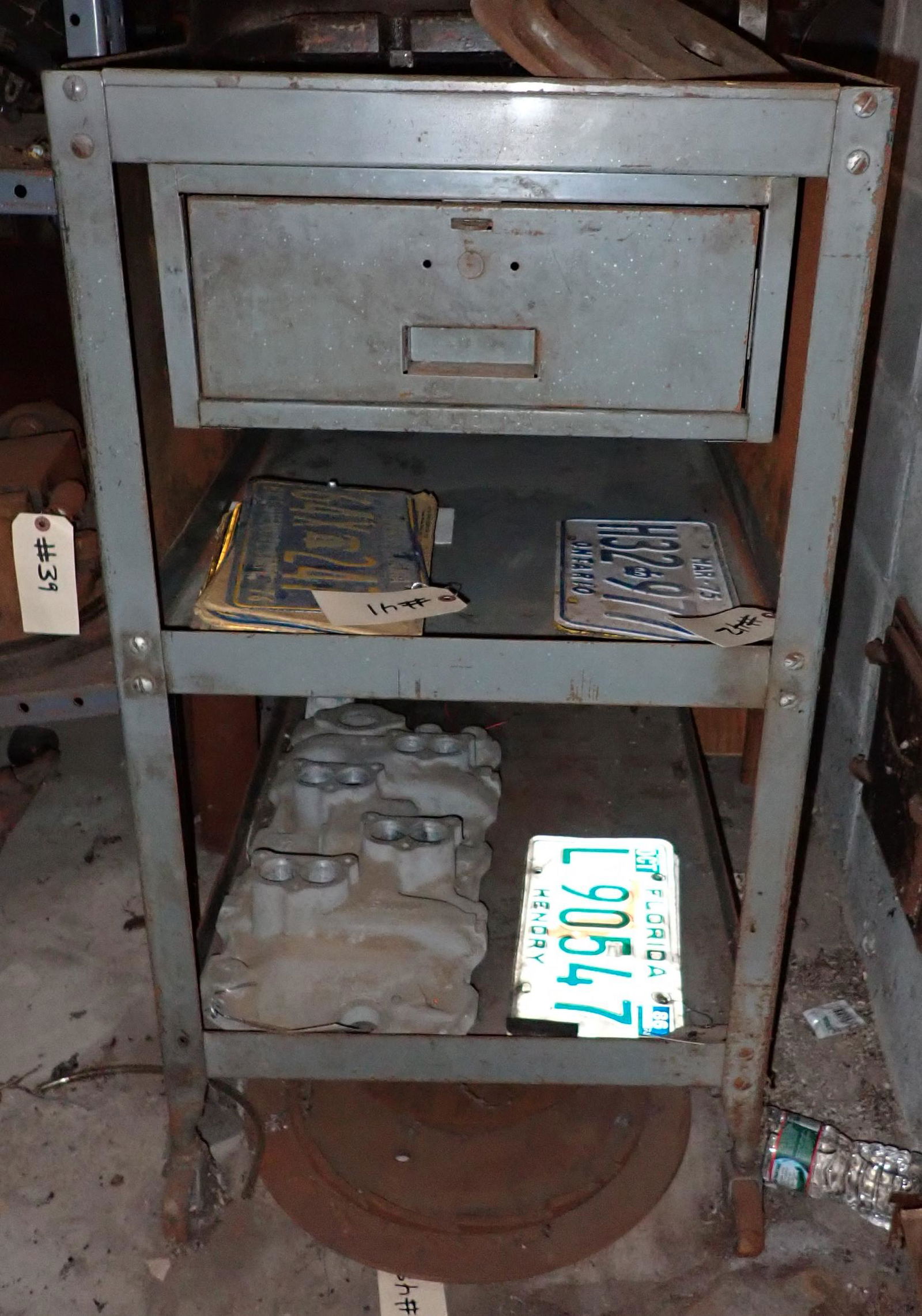 Rolling Industrial Cart (1 of 2)