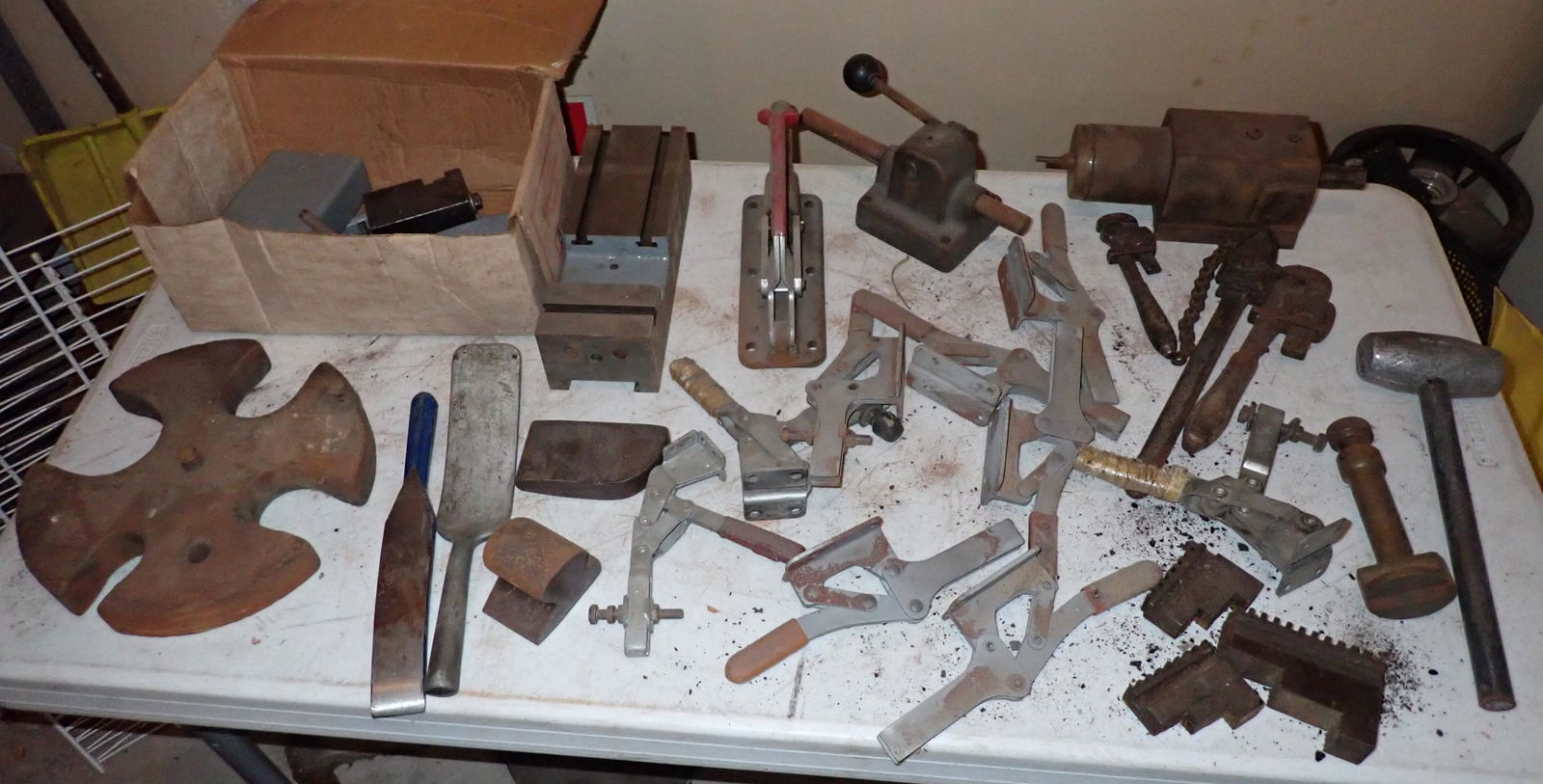 Table Contents of Misc Tools Heinrich DaSta Co Clamps (1 of 8)