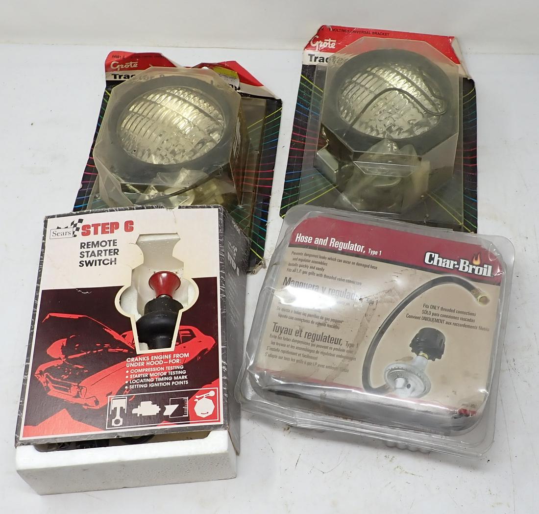 Grote Tractor Lamps Remote Starter & Regulator: Getting all pictured