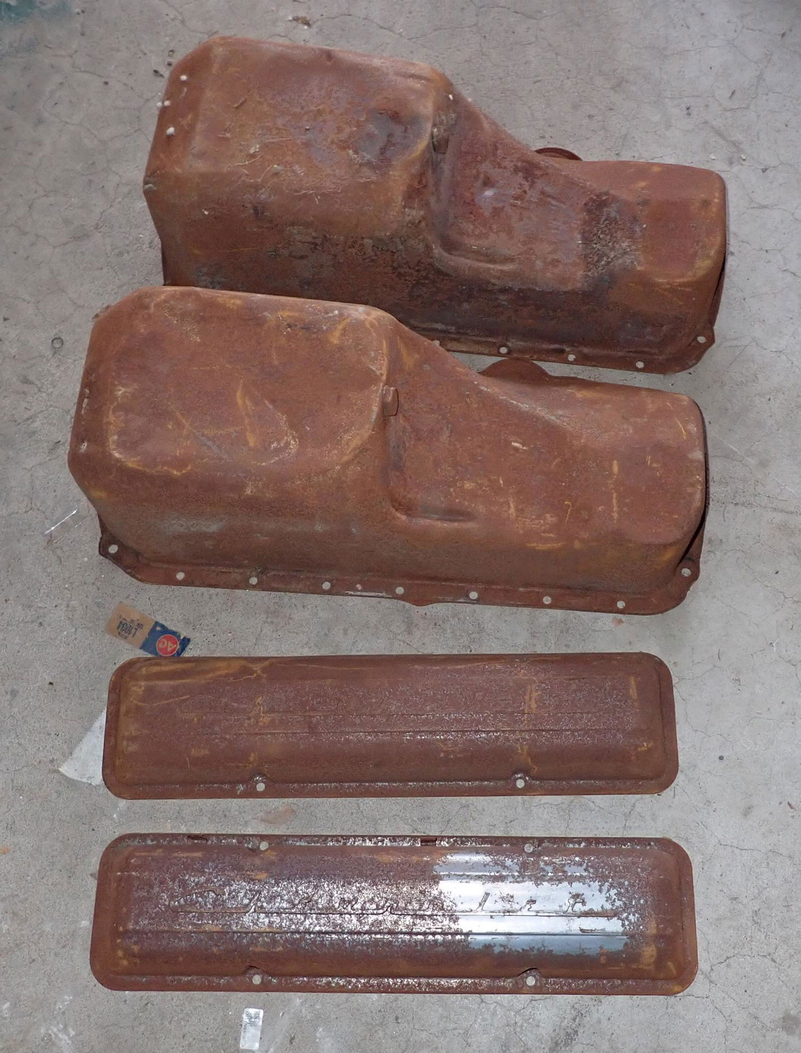 Special Chevy II Nova Front Sump Oil Pans 283 327 (1 of 2)