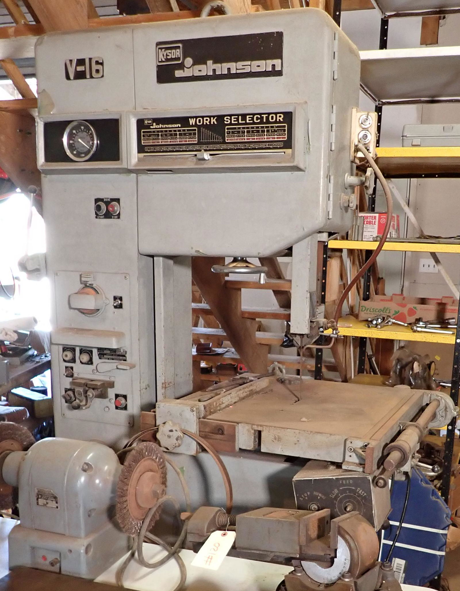 Kyser Johnson V-16 Bandsaw (1 of 8)