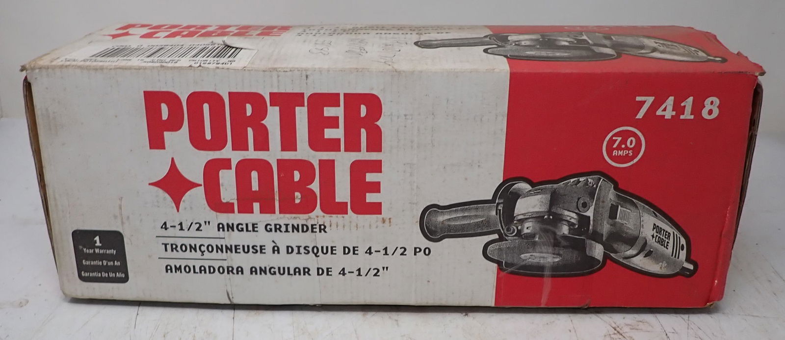 Porter Cable 4 1/2" Angle Grinder (1 of 3)