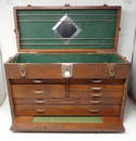 Oak Machinists Chest