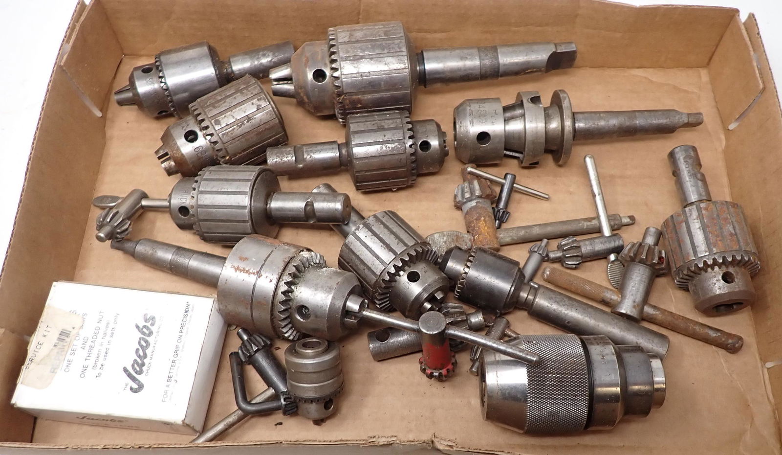 Drill Chucks & Keys incl Tapered Shank (1 of 3)