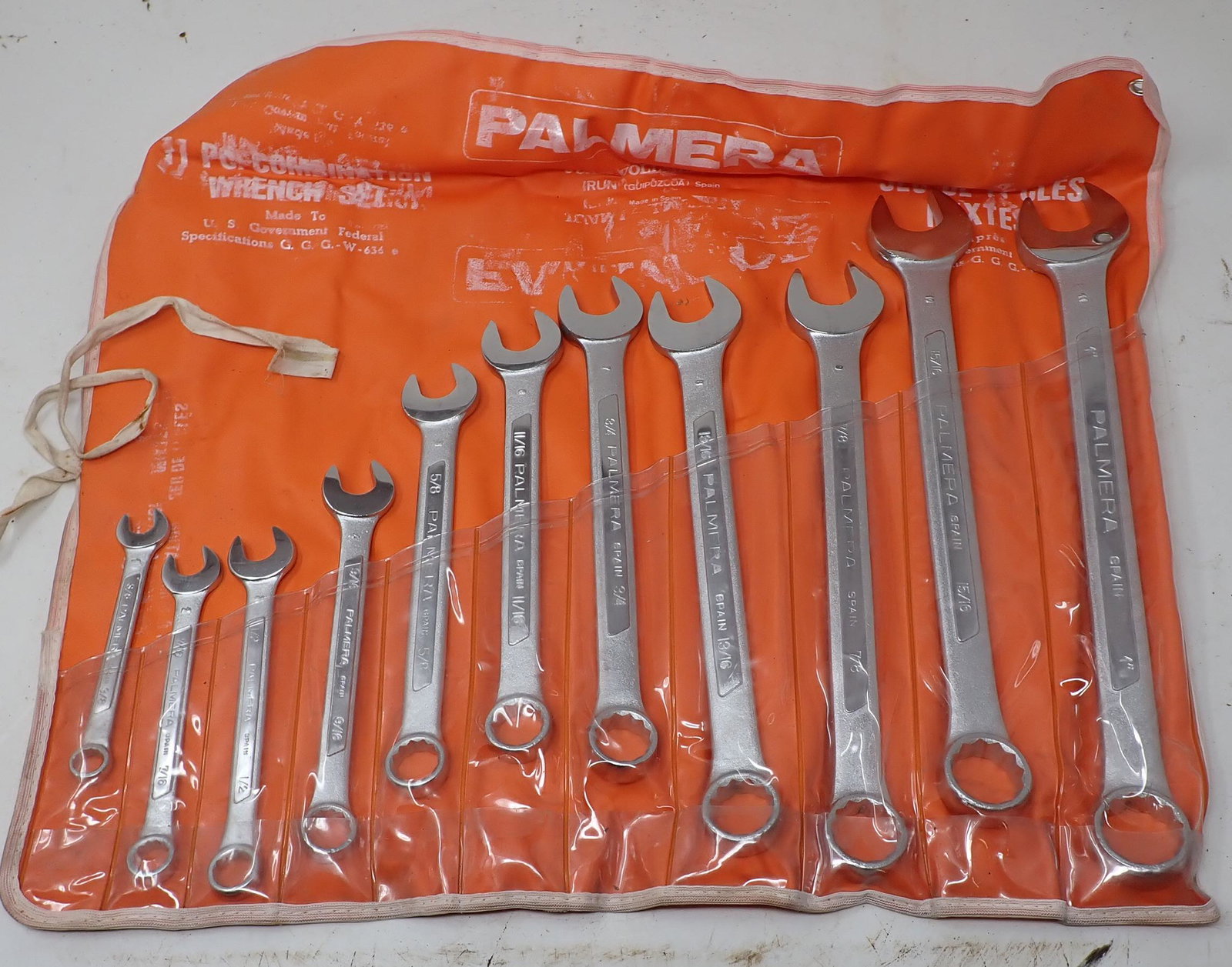 Palmera Wrench Set: 3/8" - 1"