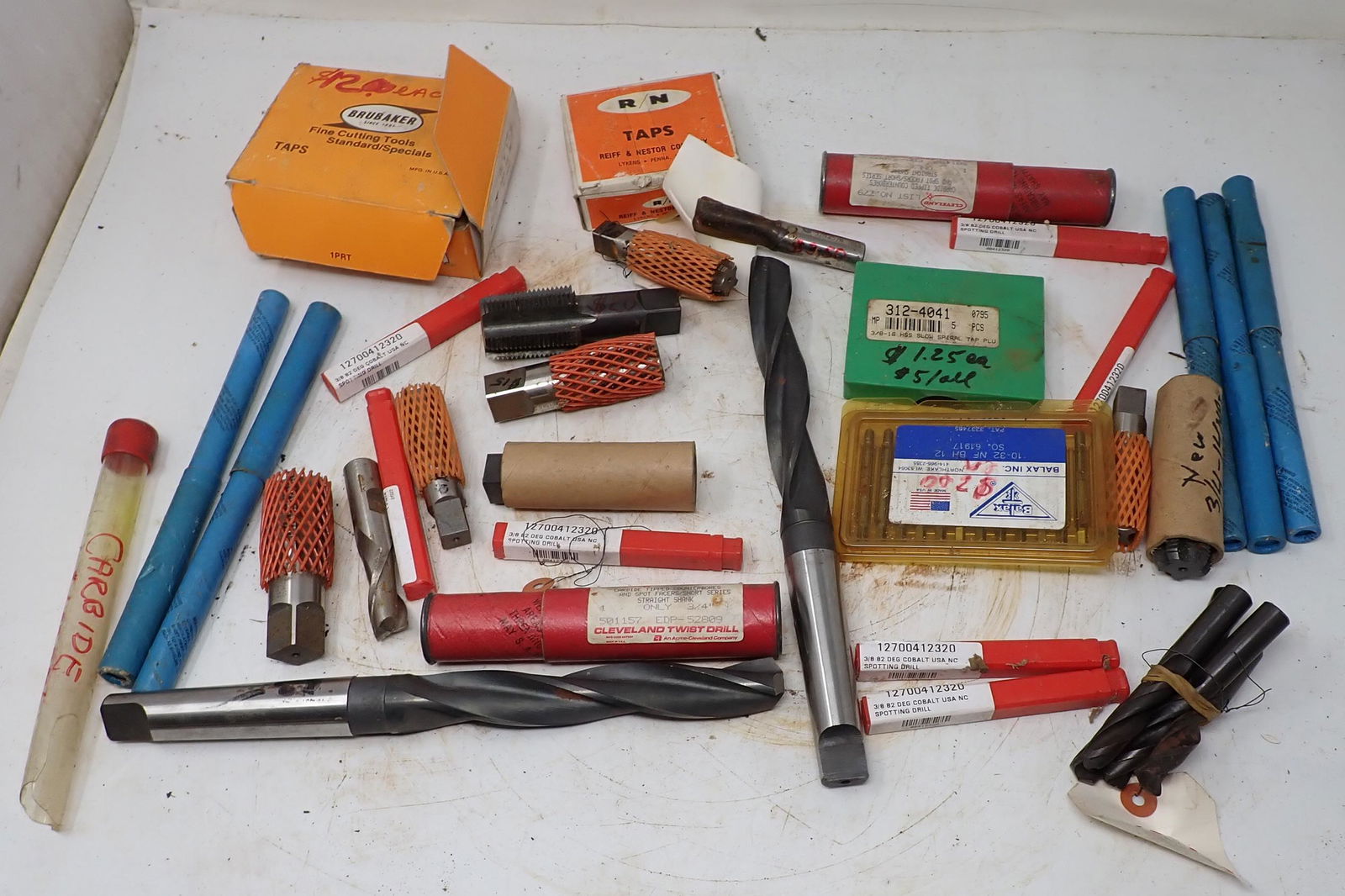 Taps Tapered Shank Drill Bits Spotting Drills & Misc (1 of 7)