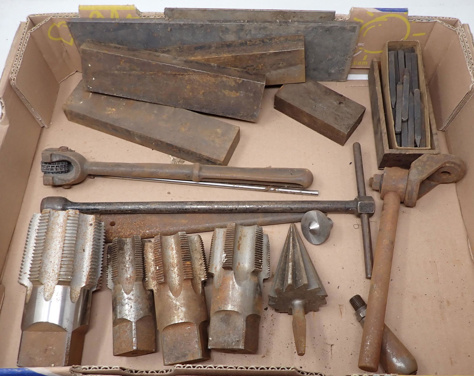 Taps Steel Stock Reamer & Misc (1 of 4)