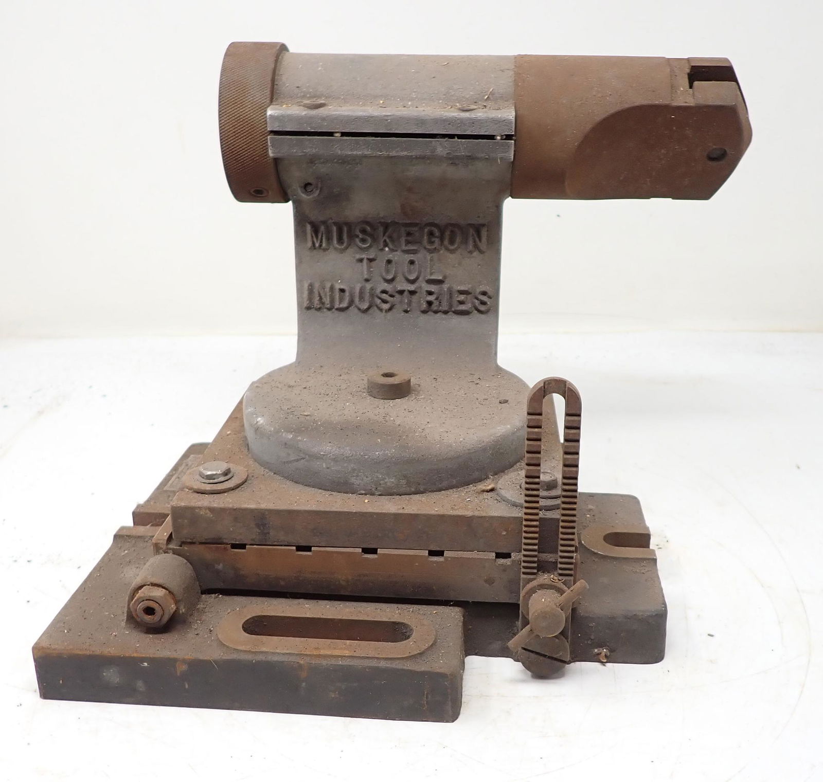 Muskegon Tool GF100 Tailstock w/ Weldon Sub Base (1 of 4)