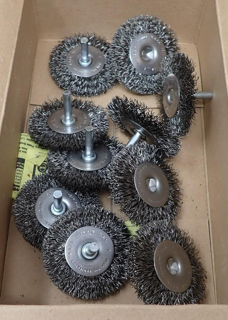 4 Boxes of 1/4 Shank Wire Brushes (1 of 2)