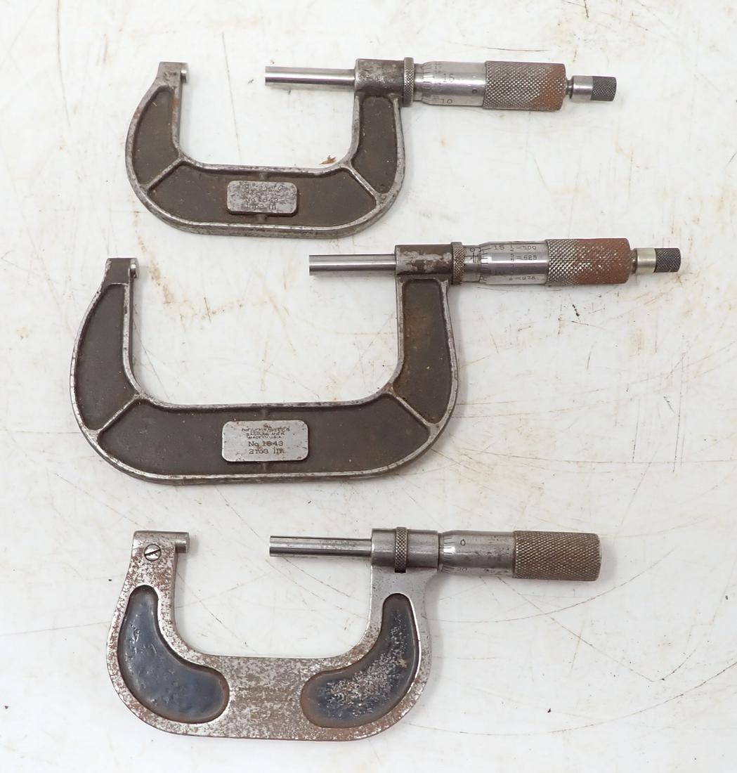Lufkin / Brown & Sharpe Micrometers (1 of 3)
