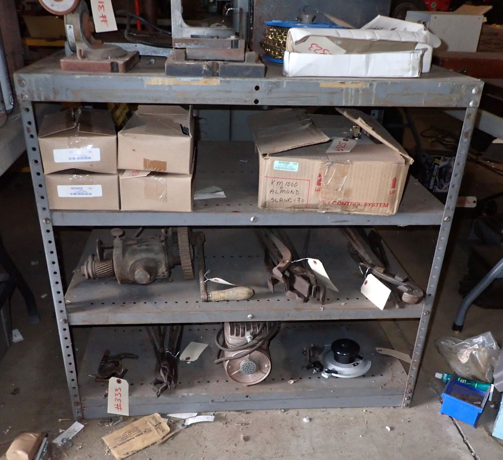 Metal Shelving Unit (1 of 2)