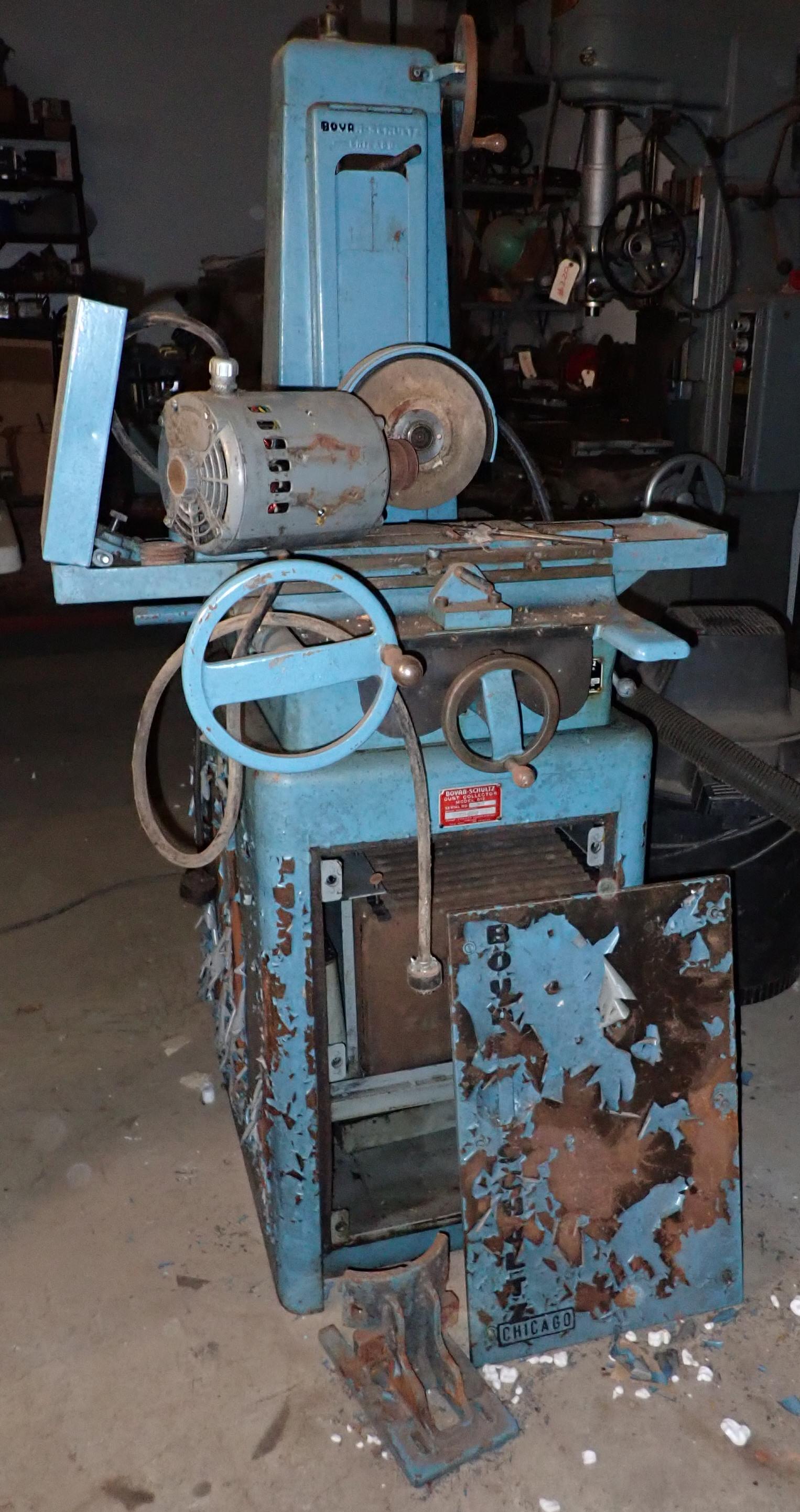 Boyar Schultz 612 Surface Grinder & Dust Collector (1 of 9)