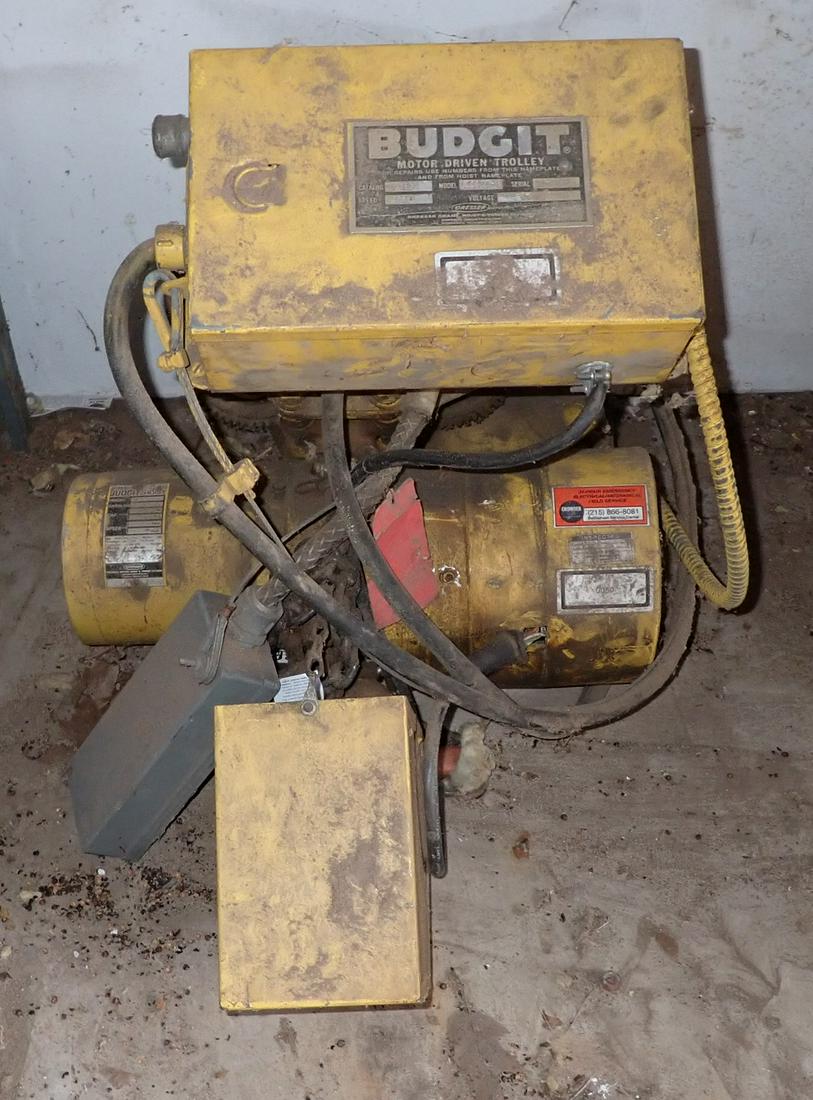 Budgit 1/2 Ton Motor Driven Hoist / Trolley (1 of 8)