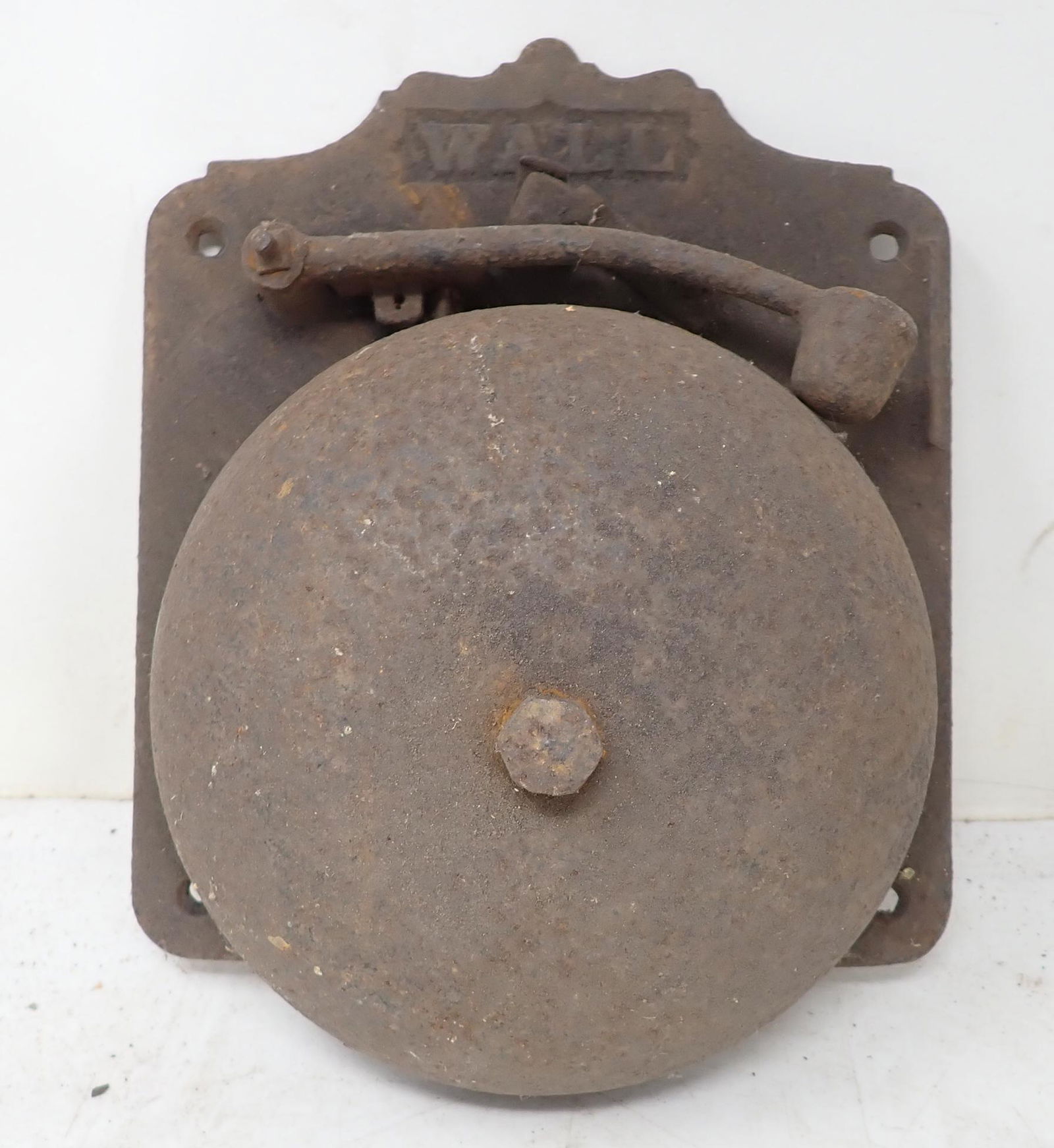 Antique Cast Iron Wall Bell (1 of 2)