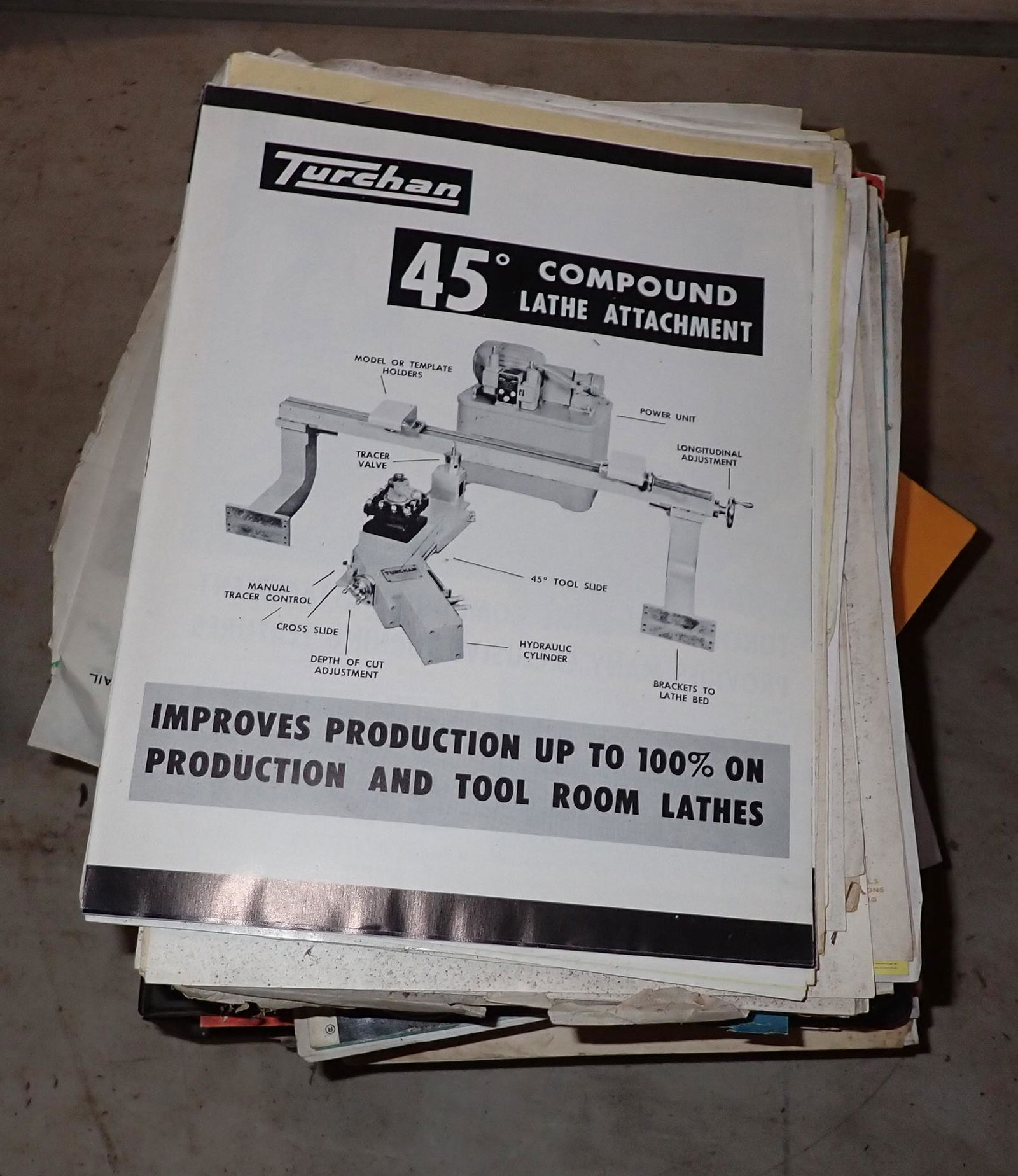 Large Lot of industrial Equipment Brochures & Manuals (1 of 15)